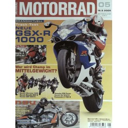 Motorrad Nr.5 / 18 Februar 2005 - Suzuki GSX-R 1000