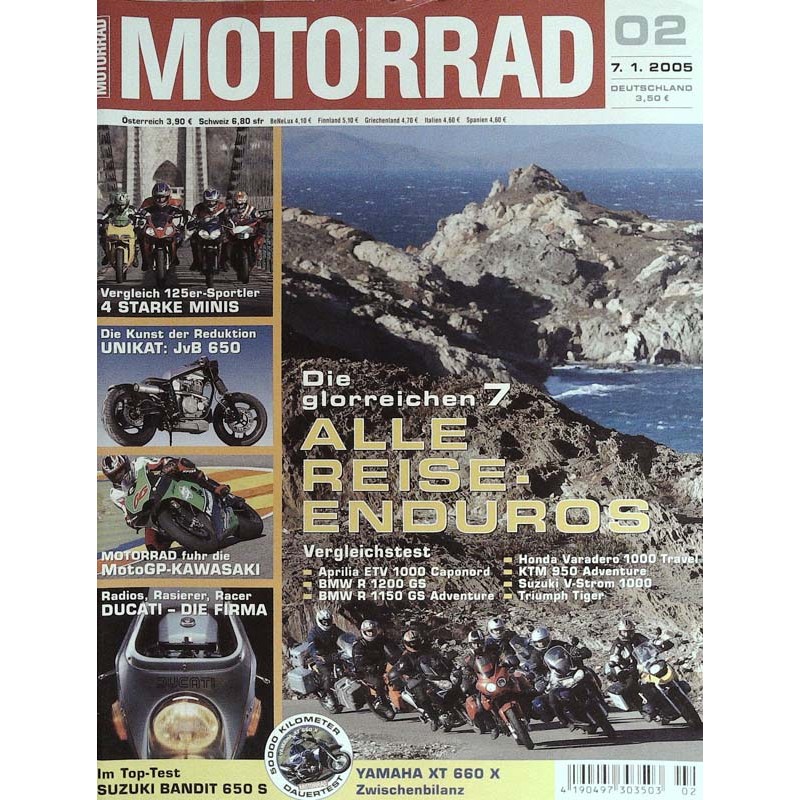Motorrad Nr.2 / 7 Januar 2005 - Die glorreichen 7