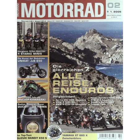 Motorrad Nr.2 / 7 Januar 2005 - Die glorreichen 7