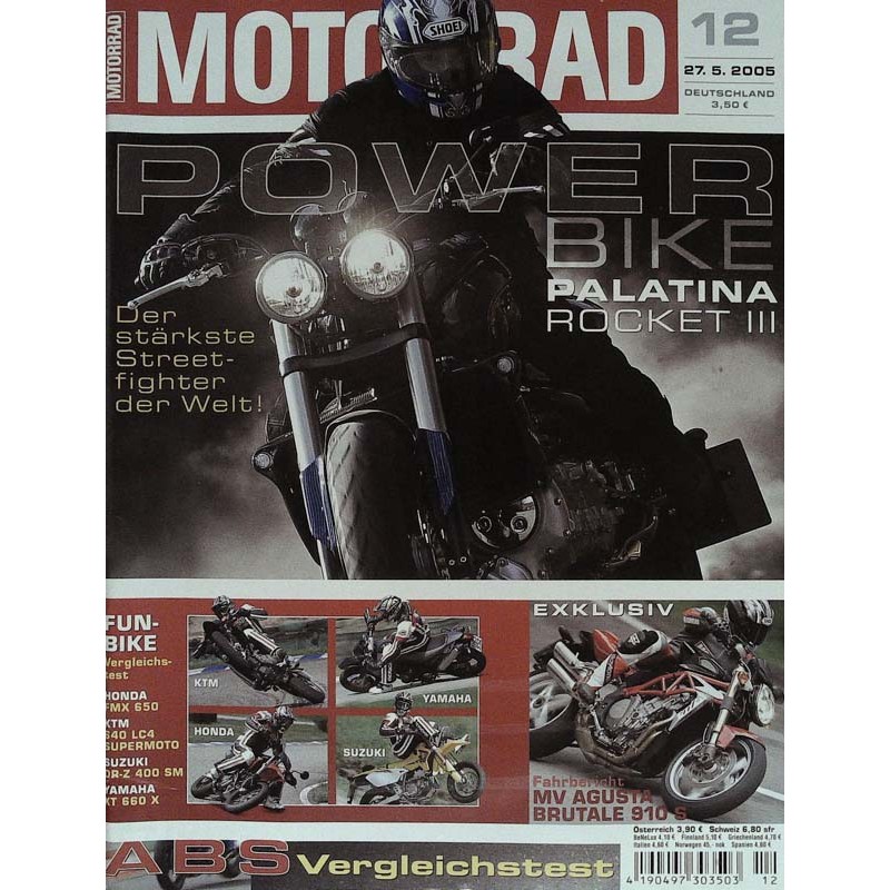 Motorrad Nr.12 / 27 Mai 2005 - Palatina Rocket 3