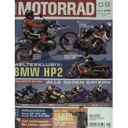 Motorrad Nr.9/ 15 April 2005 - Weltexklusiv BMW HP2