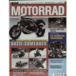 Motorrad Nr.18 / 16 August 2002 - Guzzi Comeback