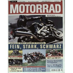 Motorrad Nr.13 / 7 Juni 2002 - Aprilia RSV Mille R Tuono