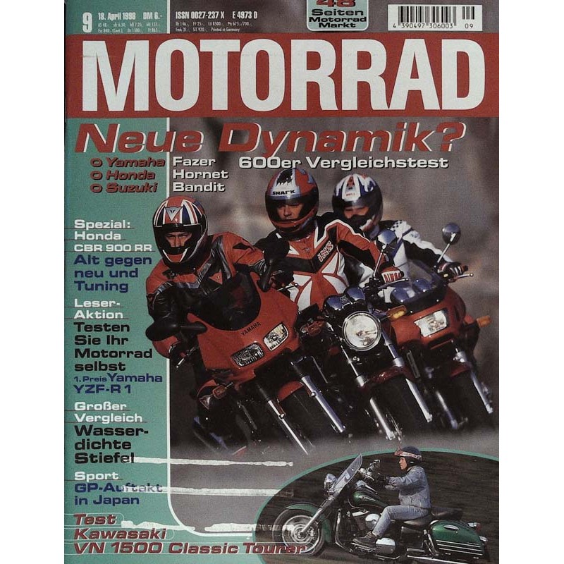 Motorrad Nr.9 / 18 April 1998 - Neue Dynamik?
