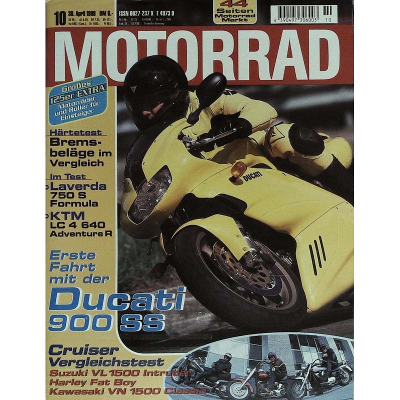 Motorrad Nr.10 / 30 April 1998 - Ducati 900 SS