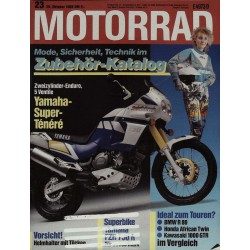 Motorrad Nr.23 / 29 Oktober 1988 - Yamaha Super-Tenere