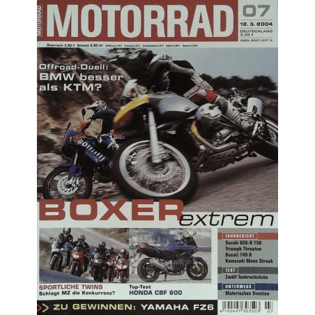 Motorrad Nr.7 / 12 März 2004 - Boxer Extrem
