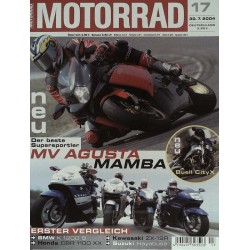 Motorrad Nr.17 / 30 Juli 2004 - MV Agusta Mamba