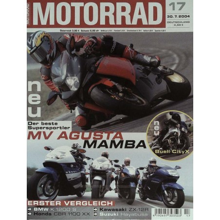 Motorrad Nr.17 / 30 Juli 2004 - MV Agusta Mamba