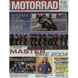 Motorrad Nr.13 / 4 Juni 2004 - Master Bike