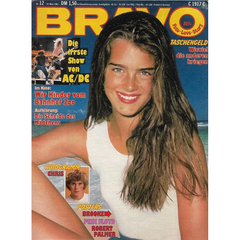 BRAVO Nr.12 / 12 März 1981 - Brooke Shields