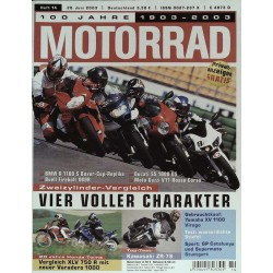 Motorrad Nr.14 / 20 Juni 2003 - Vier voller Charakter