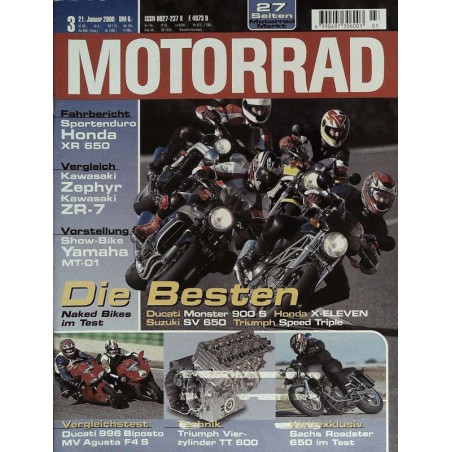 Motorrad Nr.3 / 21 Januar 2000 - Die Besten
