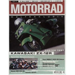 Motorrad Nr.7 / 17 März 2000 - Kawasaki ZX-12R