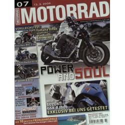 Motorrad Nr.7 / 13 März 2009 - Power and Soul
