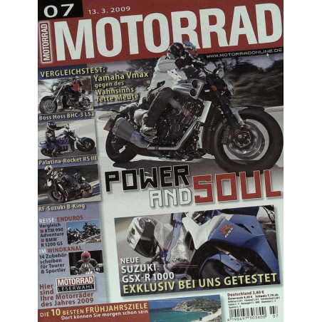 Motorrad Nr.7 / 13 März 2009 - Power and Soul