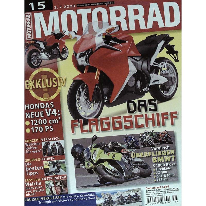 Motorrad Nr.15 / 3 Juli 2009 - Das Flaggschiff