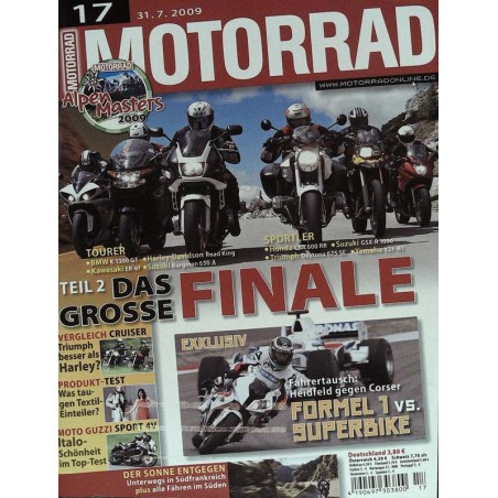 Motorrad Nr.17 / 31 Juli 2009 - Teil 2 das große Finale