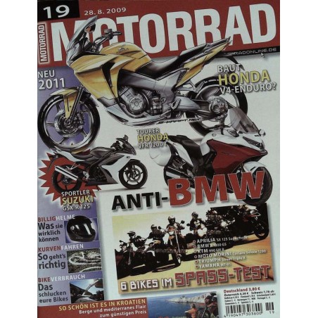 Motorrad Nr.19 / 28 August 2009 - Anti-BMW