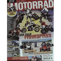Motorrad Nr.20 / 11 September 2009 - Der neue Fahrspass