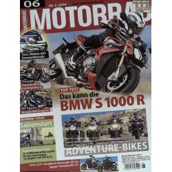 Motorrad Nr.6 / 28 Februar 2014 - BMW S 1000 R