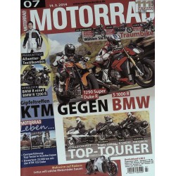 Motorrad Nr.7 / 14 März 2014 - KTM gegen BMW