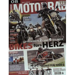 Motorrad Nr.8 / 28 März 2014 - Bikes fürs Herz