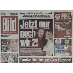 Bild Zeitung Montag, 8 Dezember 2025 - Thomas & Karina