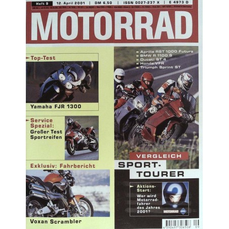 Das Motorrad Nr.9 / 12 April 2001 - Sport-Tourer
