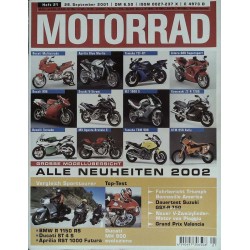 Motorrad Nr.21 / 28 September 2001 - Große Modellübersicht