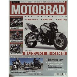 Motorrad Nr.23 / 6 Oktober 2001 - Suzuki B-King