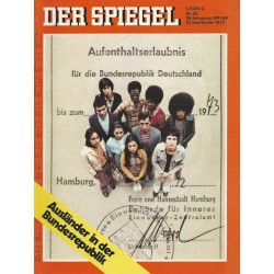 Der Spiegel Nr.39 / 18 September 1972 - Ausländer in der Bundesrepublik