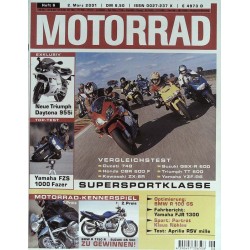 Motorrad Nr.6 / 2 März 2001 - Supersportklasse