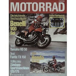 Motorrad Nr.2 / 24 Januar 1979 - Benelli 900 Sei