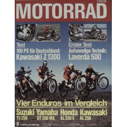 Motorrad Nr.3 / 7 Februar 1979 - Vier Enduros im Vergleich