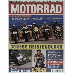 Motorrad Nr.8 / 28 März 2002 - Große Reiseenduros