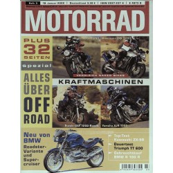 Motorrad Nr.3 / 18 Januar 2002 - Kraftmaschinen