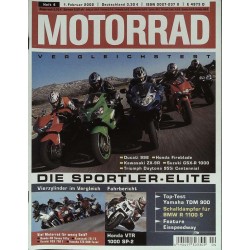 Motorrad Nr.4 / 1 Februar 2002 - Die Sportler-Elite