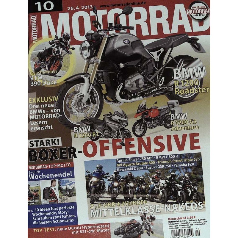 Motorrad Nr.10 / 26 April 2013 - Stark! Boxer-Offensive