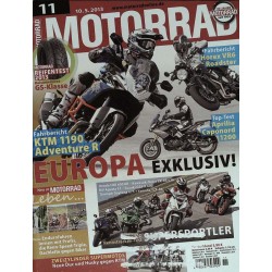 Motorrad Nr.11 / 10 Mai 2013 - Europa Exklusiv!