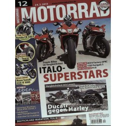 Motorrad Nr.12 / 24 Mai 2013 - Italo-Superstars