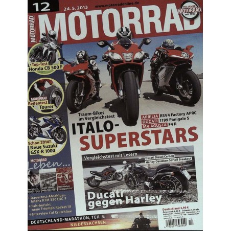 Motorrad Nr.12 / 24 Mai 2013 - Italo-Superstars