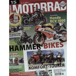 Motorrad Nr.15 / 5 Juli 2013 - Hammer Bikes