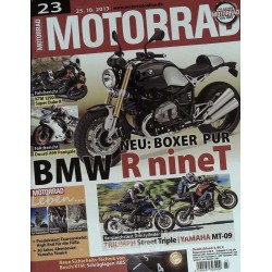 Motorrad Nr.23 / 25 Oktober 2013 - BMW R nineT