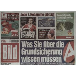 Bild Zeitung Freitag, 19 Dezember 2025 - Grundsicherung