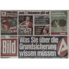 Bild Zeitung Freitag, 19 Dezember 2025 - Grundsicherung