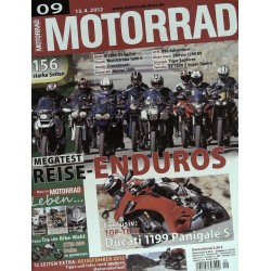 Motorrad Nr.9 / 13 April 2012 - Megatest Reise-Enduros
