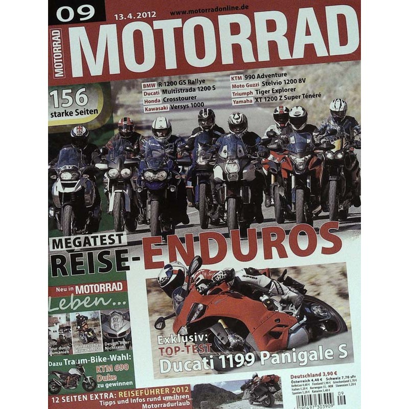 Motorrad Nr.9 / 13 April 2012 - Megatest Reise-Enduros