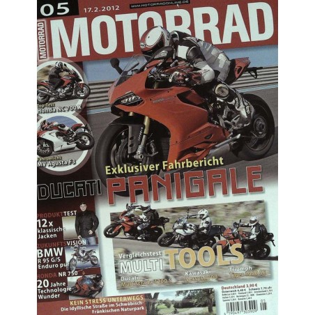 Motorrad Nr.5 / 17 Februar 2012 - Ducati Panigale
