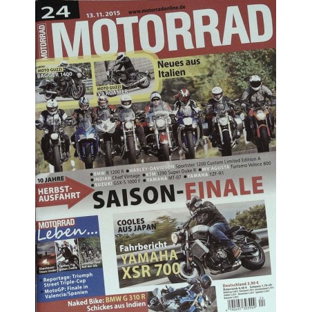 Motorrad Nr.24 / 13 November 2015 - Saison Finale